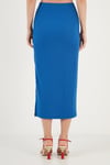 Slim Fit İp Askılı Yırtmaçlı Kadın Takım 5865278 SAKS