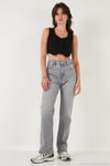 Slim Fit Kalp Yaka Düğmeli Kalın Askılı Crop Kadın Yelek 5865497 SİYAH