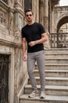 Slim Fit Normal Bel Boru Paça Denim Pantolon Erkek Kot Pantolon 5545C82MILANO MİNT