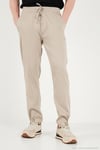 Slim Fit Normal Bel Boru Paça Denim Pantolon Erkek Kot Pantolon 5545C82MILANO BEJ