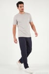 Slim Fit Normal Bel Boru Paça Denim Pantolon Erkek Kot Pantolon 5545C82MILANO LACİVERT