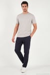 Slim Fit Normal Bel Boru Paça Denim Pantolon Erkek Kot Pantolon 5545C82MILANO LACİVERT