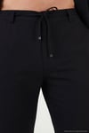 Slim Fit Normal Bel Daralan Paça Erkek Pantolon 6843649 SİYAH