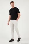 Slim Fit Normal Bel Daralan Paça Erkek Pantolon 6841483 TAŞ