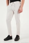 Slim Fit Normal Bel Daralan Paça Erkek Pantolon 6841483 TAŞ