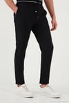 Slim Fit Normal Bel Daralan Paça Erkek Pantolon 6843649 SİYAH