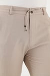 Slim Fit Normal Bel Daralan Paça Erkek Pantolon 6841483 BEJ