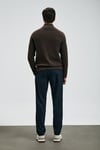 Slim Fit Normal Bel Düz Paça Chino Erkek Pantolon 112190334 LACİVERT