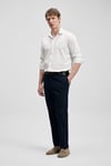 Slim Fit Normal Bel Düz Paça Erkek Pantolon 111190369 LACİVERT