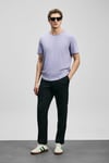 Slim Fit Normal Bel Keten Chino Erkek Pantolon 111190363 SİYAH