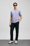 Slim Fit Normal Bel Keten Chino Erkek Pantolon 111190363 SİYAH