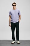 Slim Fit Normal Bel Keten Chino Erkek Pantolon 111190363 SİYAH