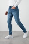 Slim Fit Pamuklu 512 Jeans Erkek Kot Pantolon 28833-0787 MAVİ