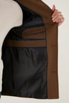 Slim Fit Pamuklu Kaşe Erkek Kaban 5841012 TABA