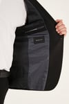 Slim Fit Tek Yırtmaçlı Düğmeli Blazer Erkek Ceket 2163763 SİYAH