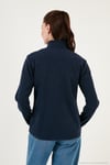 Slim Fit Yumuşak Dokulu Anti-Pilling Tüylenme Yapmayan 2'li Paket Kadın Polar 5907000S2 EKRU-LACİVERT