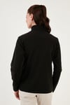 Slim Fit Yumuşak Dokulu Anti-Pilling Tüylenme Yapmayan 2'li Paket Kadın Polar 590700200S2 SİYAH-KIRMIZI