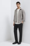 Slim Straight Düşük Bel Düz Paça Erkek Pantolon 0010460-900 SİYAH