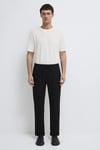 Slim Straight Düşük Bel Düz Paça Erkek Pantolon 0010460-900 SİYAH