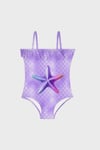 Slipstop Delicate İnce Askılı Kolay Kuruyan Uv Korumalı Kız Çocuk Mayo SM2612000101 LİLA