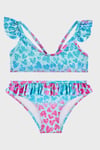 Slipstop Elenor  Desenli UPF 50+ Korumalı Çabuk Kuruyan Kız Çocuk Bikini SB2614000101 MİNT