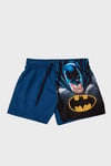 Slipstop Shadow Batman Baskılı Normal Bel Erkek Çocuk Short SO2532010002 SİYAH-MAVİ