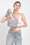 Smart Bags Logolu Ayarlanabilir Askılı Kadın Çanta 2022 3342 GRİ