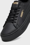 Smash Platform v3 Logolu Kalın Taban Sneaker Kadın Ayakkabı 39075807 SİYAH