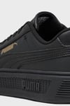 Smash Platform v3 Logolu Kalın Taban Sneaker Kadın Ayakkabı 39075807 SİYAH