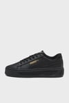 Smash Platform v3 Logolu Kalın Taban Sneaker Kadın Ayakkabı 39075807 SİYAH