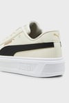 Smash Platform v3 Logolu Sneaker Kadın Ayakkabı 39075808 KREM
