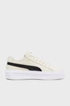 Smash Platform v3 Logolu Sneaker Kadın Ayakkabı 39075808 KREM