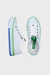 Sneaker Unisex Çocuk Ayakkabı BN-30175 BEYAZ-YEŞİL