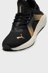 Softride Enzo 5 Metallic Wn Logolu Kalın Taban Sneaker Kadın Ayakkabı 31047301 SİYAH-KREM