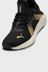 Softride Enzo 5 Metallic Wn Logolu Kalın Taban Sneaker Kadın Ayakkabı 31047301 SİYAH-KREM