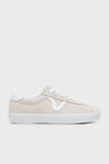Sport Low Logolu Deri Detaylı Süet Sneaker Unisex Ayakkabı VN000D1PDJR1 BEJ