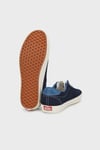 Sport Low Logolu Süet ve Deri Detaylı Sneaker Unisex Ayakkabı VN000D6NJDU1 LACİVERT