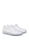 Star Glitter Kaydırmaz Havuz ve Deniz Unisex Çocuk Sandalet S10265 BEYAZ