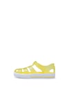 Star Kaymayı Önleyen Flex Foam Cırtlı Şeffaf Unisex Çocuk Sandalet S10171 U SARI
