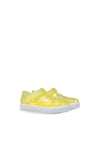Star Kaymayı Önleyen Flex Foam Cırtlı Şeffaf Unisex Çocuk Sandalet S10171 U SARI