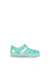 Star Kaymayı Önleyen Flex Foam Cırtlı Şeffaf Unisex Çocuk Sandalet S10171 U MİNT