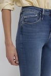 Star Pamuklu Baggy Fit Yüksek Bel Jeans Kadın Kot Pantolon 101077-90534 MAVİ