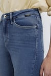 Star Pamuklu Baggy Fit Yüksek Bel Jeans Kadın Kot Pantolon 101077-90534 MAVİ