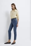 Star Pamuklu Baggy Fit Yüksek Bel Jeans Kadın Kot Pantolon 101077-90534 MAVİ