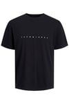 Star Pamuklu Relaxed Fit Bisiklet Yaka Erkek T Shirt 12234746 SİYAH