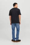Star Pamuklu Relaxed Fit Bisiklet Yaka Erkek T Shirt 12234746 SİYAH