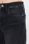 Star Süper Yüksek Bel Dar Paça Mom Jeans Kadın Kot Pantolon 101077-82224 FÜME