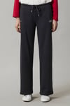 Straight Fit Düşük Bel Düz Paça Kadın Eşofman Altı 1011124-70087 KÖMÜR