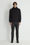 Streç Loose Fit Kapüşonlu Erkek Sweat 0S10287-71379 SİYAH