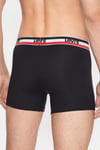 Streç Pamuklu 2 Pack Erkek Boxer 37149-0816 GRİ-SİYAH